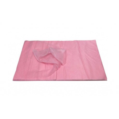 Gaze de balayage humide imprégnée rose 60 x 30 cm - Sachet de 50