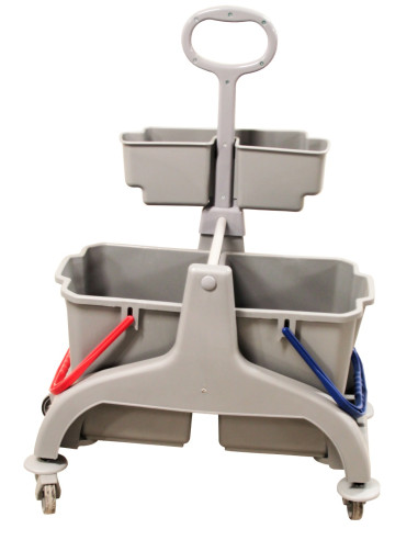 Chariot de lavage et ménage BOB gris