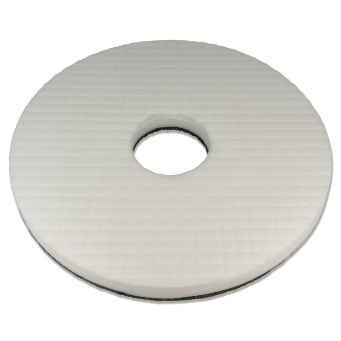 Disque mélamine blanche Ø432 mm (17") M02 16 kg/m³ sans chimie - Janex