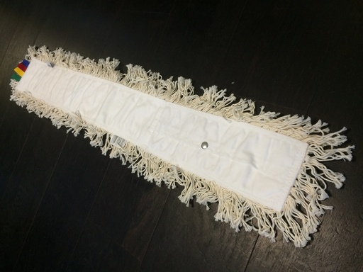 Frange à poches coton 100 cm - dépoussiérage / lavage des sols
