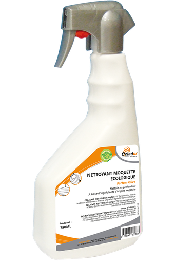 Nettoyant / détachant moquette écologique Eclador - Flacon 750 mL