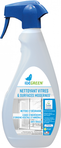 Idegreen Nettoyant Vitres et Surfaces Modernes ECOLABEL 5L
