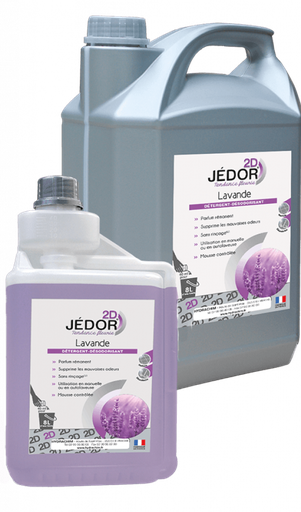 Jédor 2D Lavande - Nettoyant Désodorisant surfaces 1L