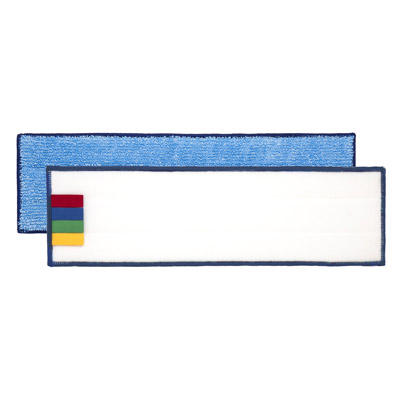 Frange de lavage à plat microfibre Classic 40 cm à fixation velcro