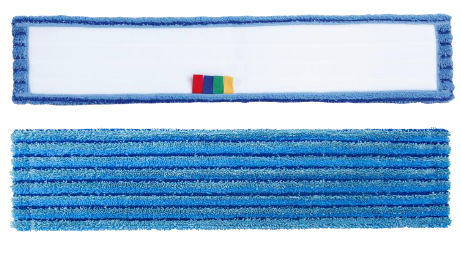 Frange de lavage microfibre Ultra grattante 60 cm à fixation Velcro
