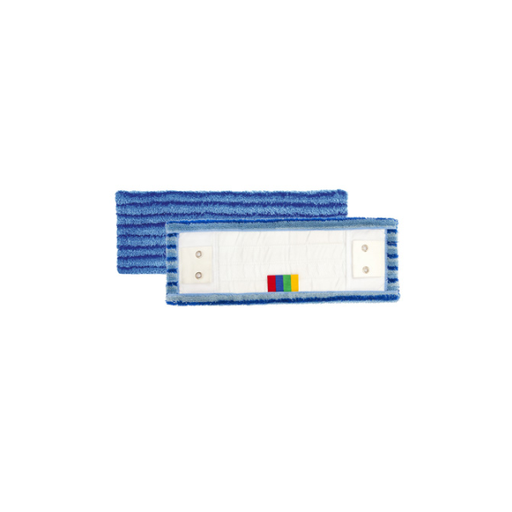 Frange de lavage microfibre Ultra fine 40 cm à poches et languettes (2 œillets)
