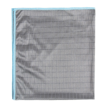 Lavette microfibre spéciale vitres Top Glass - 40x45 cm - Anthracite (lot de 5)
