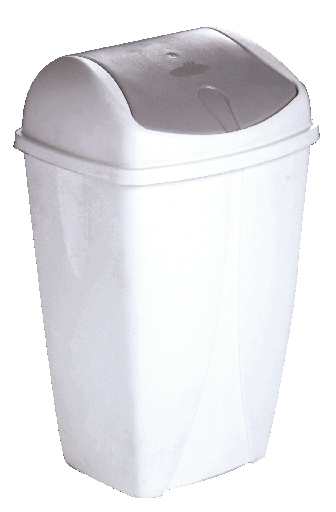 Poubelle SWING à couvercle basculant 50 L TAMPEL (réf. 639)