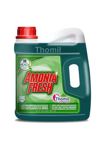 Thomil Amonia Fresh - Nettoyant ammoniaque multi-surfaces concentre 4 L