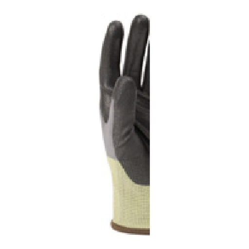 Gant anti-coupure — 18G - AG.XFiber/Nylon/Spandex - PU noir — tailles 6/XS - 11/XXL