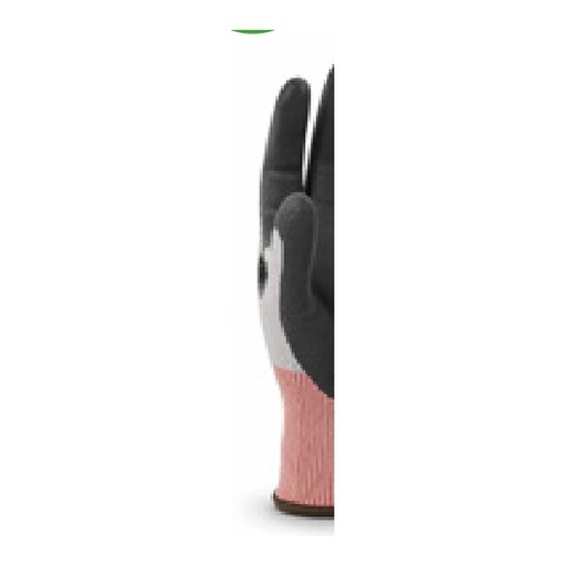 Gant anti-coupure — 15G - AG.Xfiber/Nylon/Spandex - Nitrile micro- mousse noir — tailles 6/XS - 11/XXL