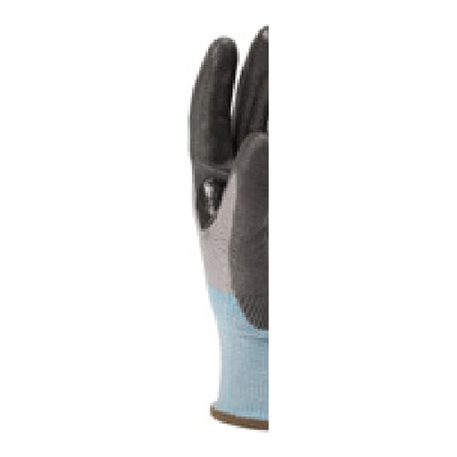 Gant anti-coupure — 15G - AG.XFiber/Nylon/Spandex - PU noir — tailles 6/XS - 11/XXL