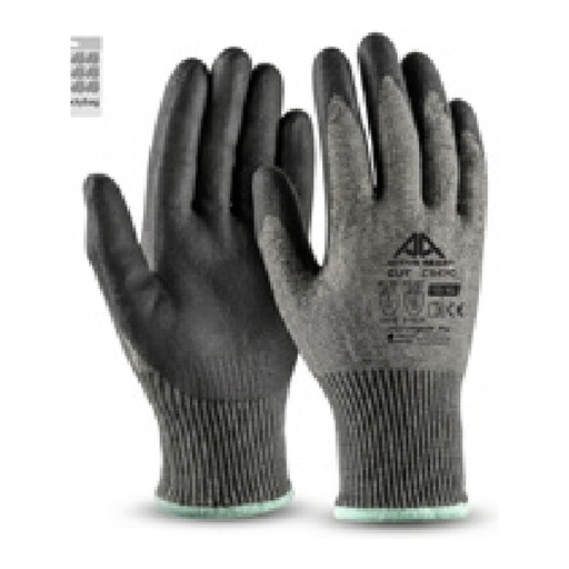 Gant anti-coupure — 13G - Nylon/Spandex - Mousse de nitrile noir — tailles 6/XS - 11/XXL