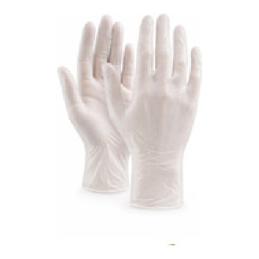 Vinyle transparent - non poudré - 4.3 g — tailles 7/S - 10/XL