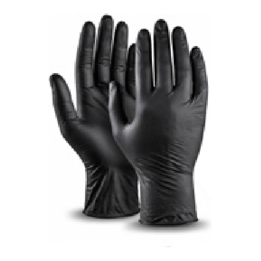 Nitrile noir - Non poudré - 7.0g — tailles 8/M - 11/XXL