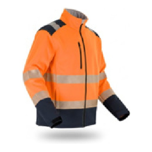 Softshell coupe Ripstop AV – 3 couches, 320 g/m², 96 % polyester, 4 % élasthanne (150D stretch mécanique + TPU 8000 mm/5000 mvp + polaire 150D 144F) Classe 3 — tailles S - 3XL