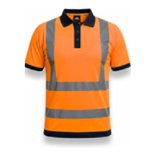 Polo HV - 100 % polyester - 150 g/m² - Classe 2 — tailles S/XXXL
