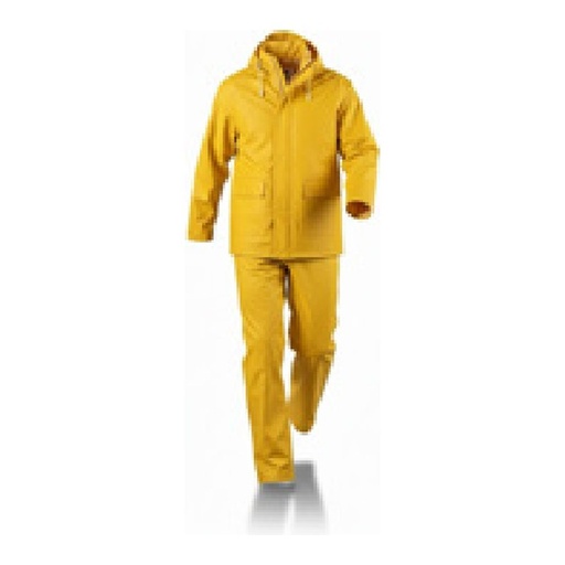Ensemble pluie 100% PVC, Polyester, PVC - 415g/m2 — tailles M - 3XL