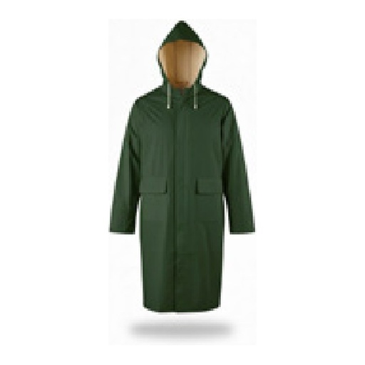 Manteau de pluie 100% PVC, Polyester, PVC - 415g/ m2 — tailles M - 3XL