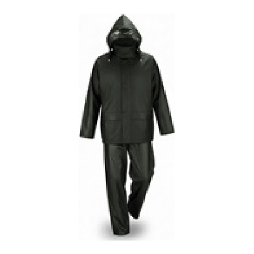 Ensemble de pluie vert 100% PU/PVC - 310g/m2 — tailles S - 3XL