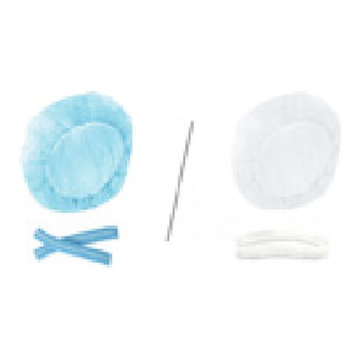 Filets à cheveux en polypropylène (clip clap) Blanc (X70) Bleu (X71) PP